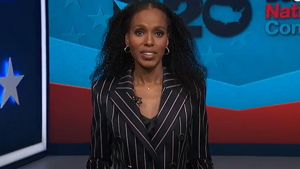 Kerry Washington Urges Us to Stay Alert and Engaged in Politics