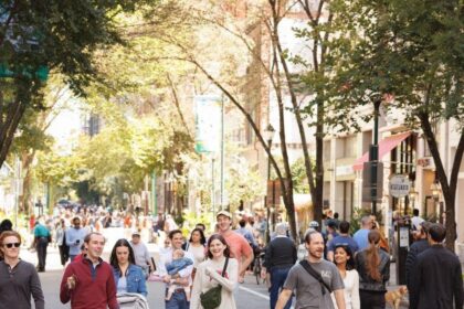 West Walnut Comes Alive Again with Pedestrian-Only Fun!