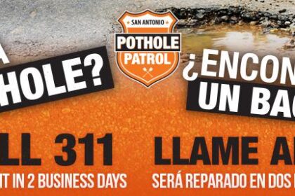 San Antonio Residents: Share Your Pothole Problems with the City Department!