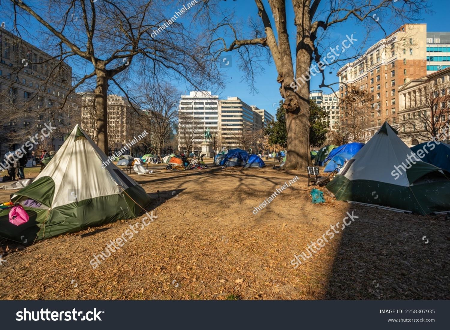 Trump Demands Homeless People in DC Evacuate Immediately