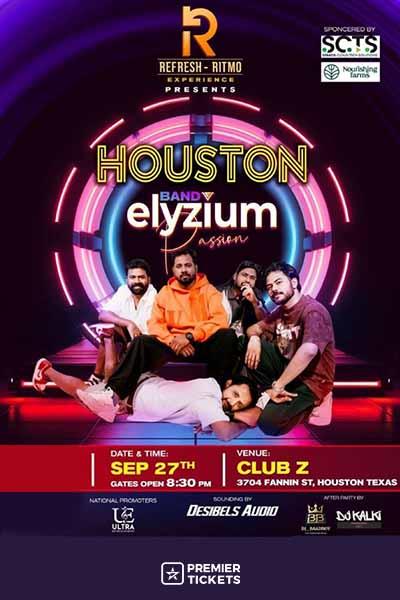 Experience the Electrifying Energy of Band Elyzium Passion Live in Houston!