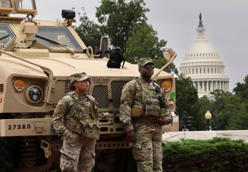 Three Republican-Led States Deploy National Guard Troops to Washington, D.C