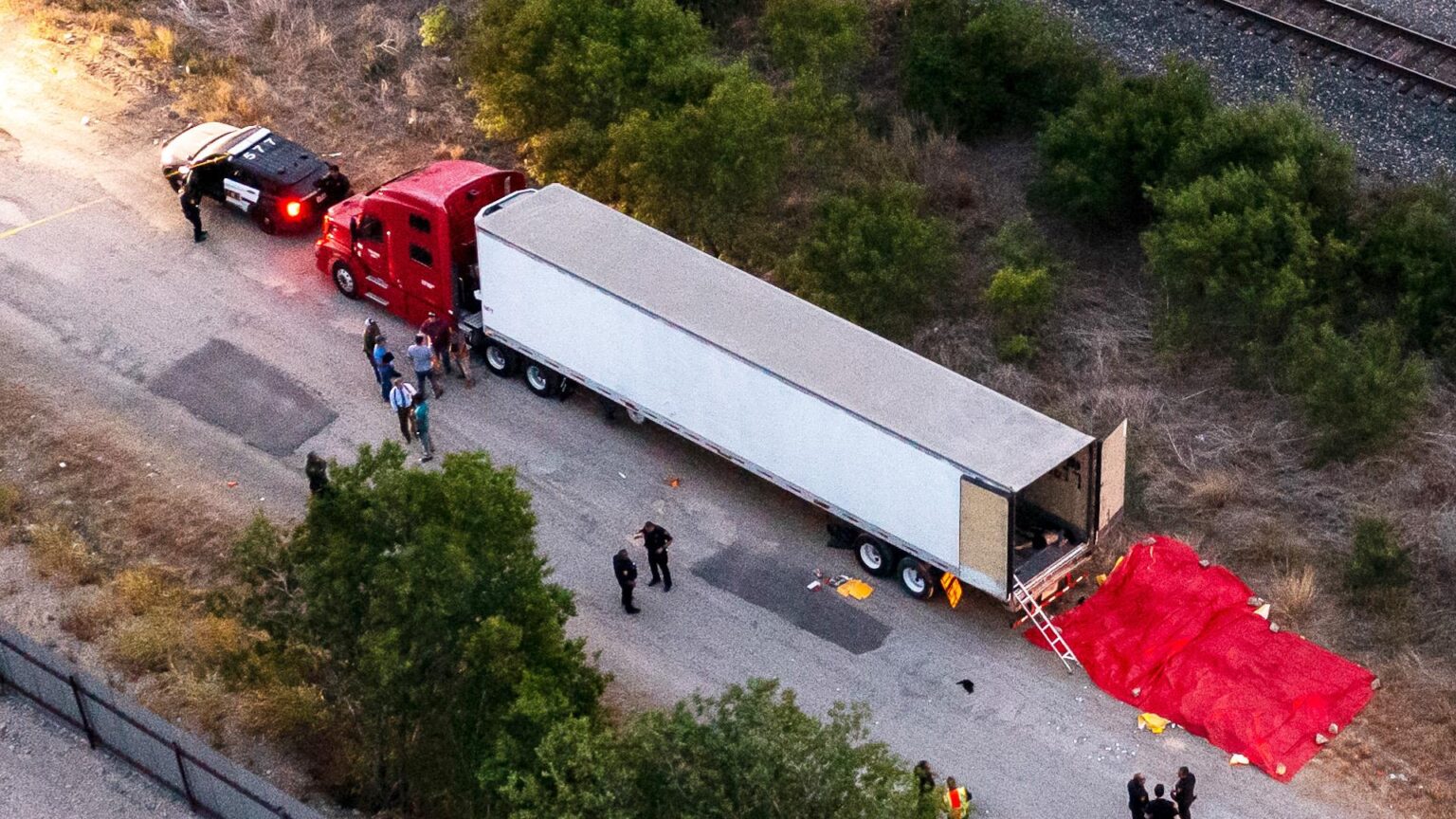 A Chilling Scream Leads to the Heartbreaking Discovery of 53 Dead and Dying Migrants
