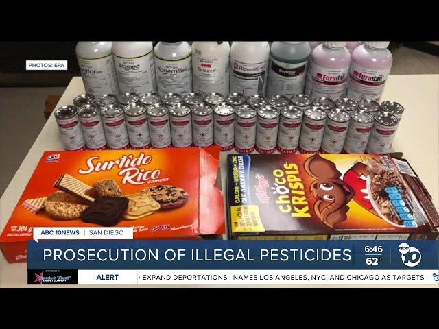 Over 50 People Charged in Major San Diego Border Pesticide Smuggling Crackdown Over 50 People Charged in Major San Diego Border Pesticide Smuggling Crackdown