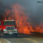 Breathtaking Photos Capture the Lilac Fire and Raging Brush Fires Across San Diego County