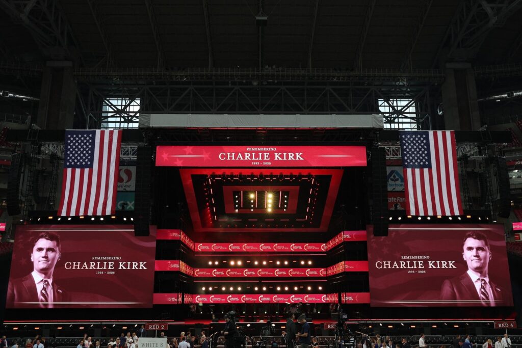 Supporters Unite to Celebrate Charlie Kirk with Memorial at Turning Point’s Phoenix Headquarters