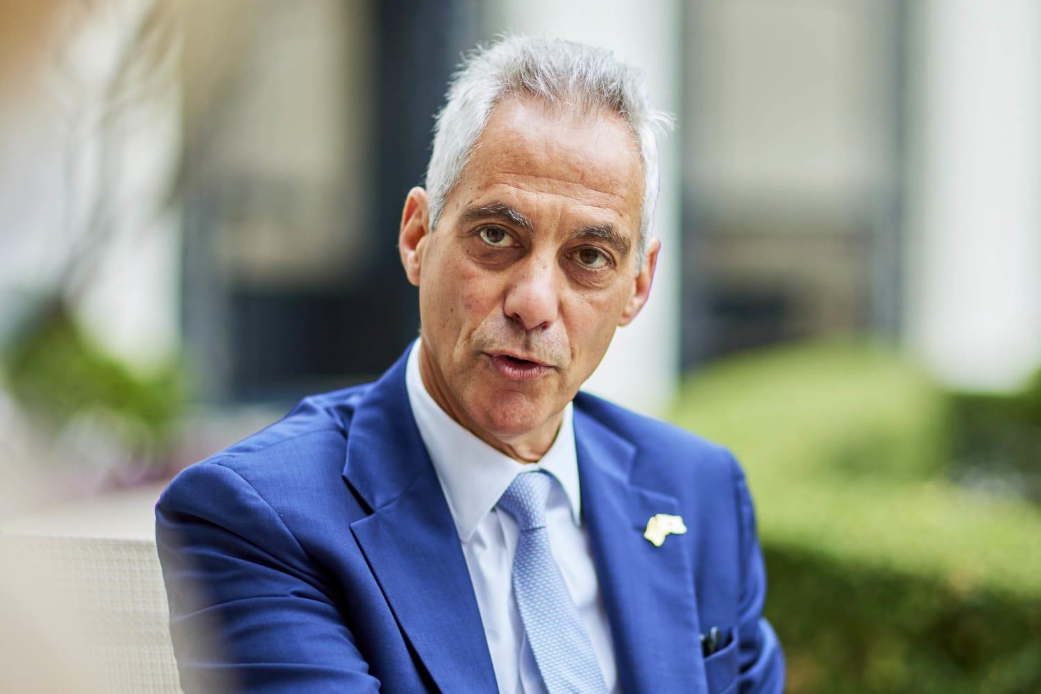 Rahm Emanuel Officially Sets Sights on Presidential Run