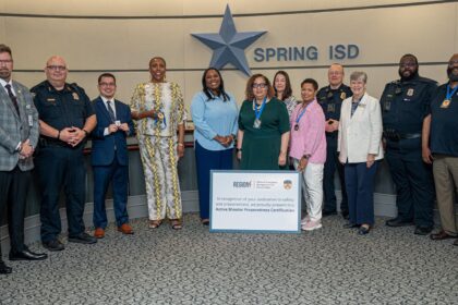 Spring ISD Leads the Region as First to Earn Active Shooter Preparedness Award