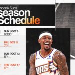 Suns Reveal Thrilling Preseason Schedule with Key Dates, Times, and Matchups