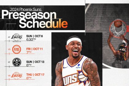 Suns Reveal Thrilling Preseason Schedule with Key Dates, Times, and Matchups
