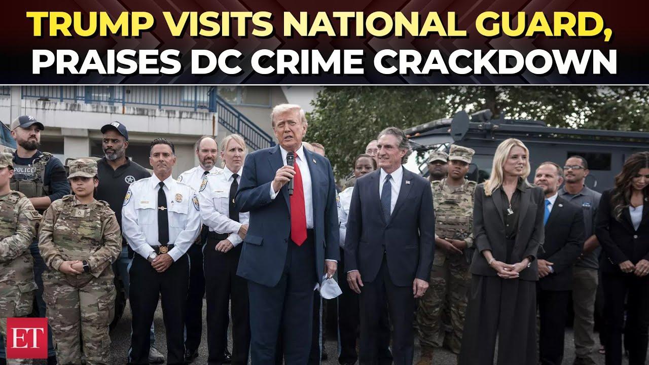 Trump Pledges Tough Action on D.C. Crime as He Prepares to Meet Putin to Discuss Ending the War