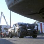 Three Injured in Dramatic Crash Between Pickup Truck and Ice Cream Truck in Philly