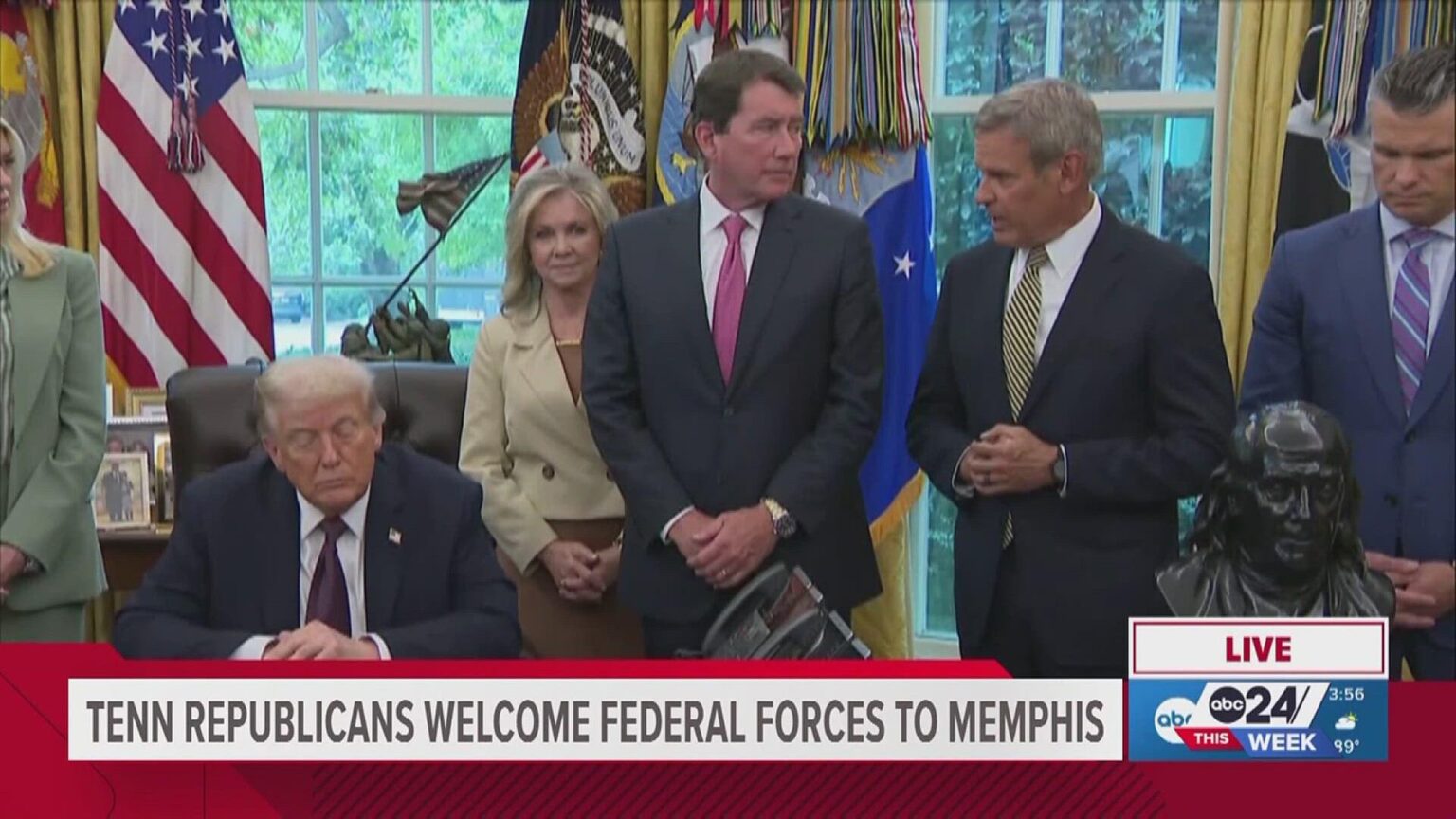 Trump Sends National Guard to Memphis, Comparing It to His Washington Crackdown