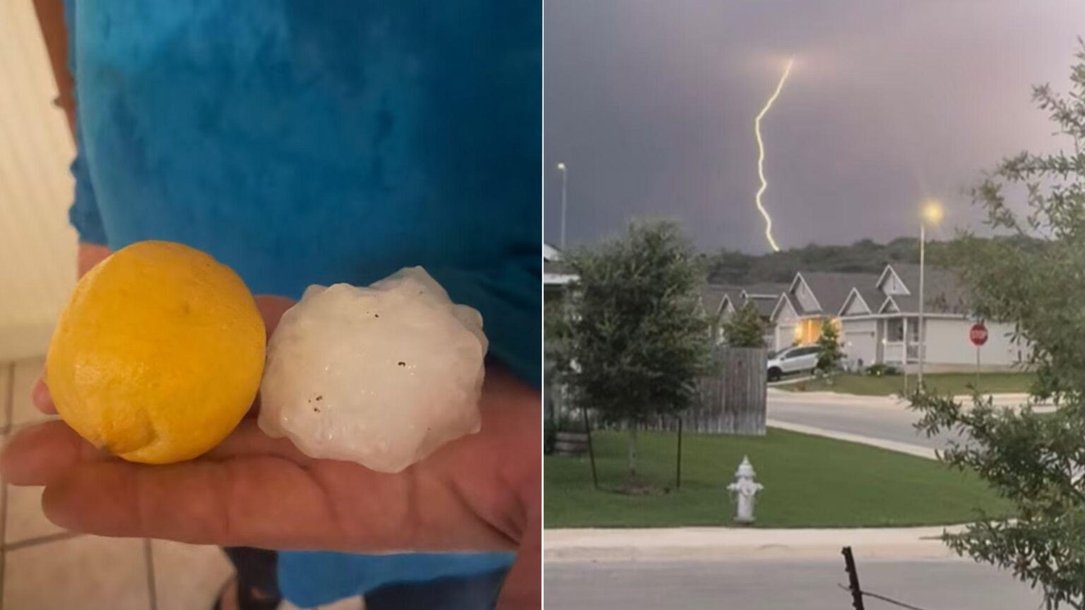 Share Your Photos: Severe Storms Bring Hail to San Antonio and Surrounding Areas Sunday Night