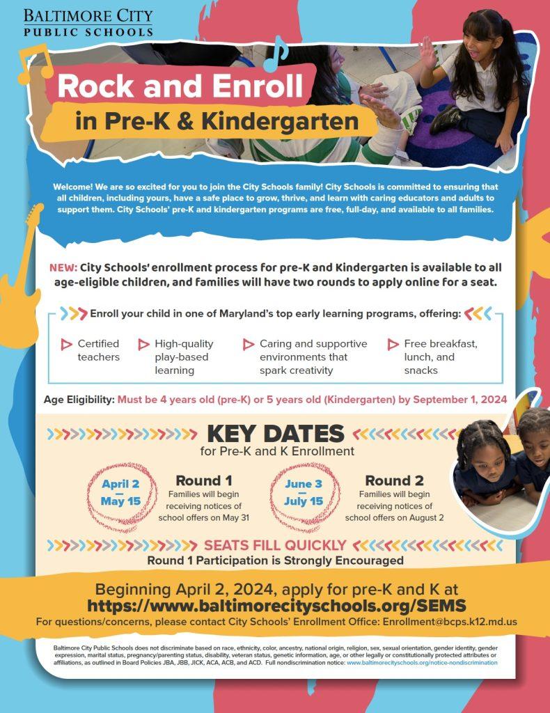 City Urges Parents to Enroll Their Kids in Pre-K for a Strong Start
