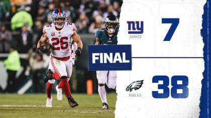 Eagles Crushed by Giants in Devastating Blowout Loss