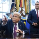 WATCH: Trump says ‘we’re not going to war’ with Chicago after threatening city on social media – PBS