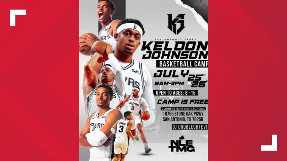 Keldon Johnson Hosts Free Basketball Camp to Inspire Local Youth