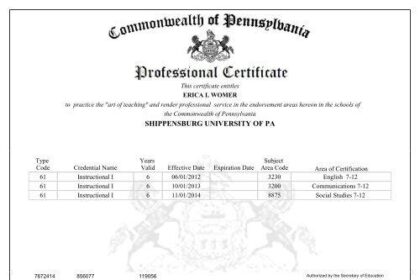 Unlock Your Future: Get Certified with Pennsylvania’s Department of Education
