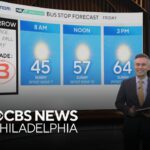 Chilly Friday Morning and Evening Set the Stage for a Warmer Weekend in the Philadelphia Area