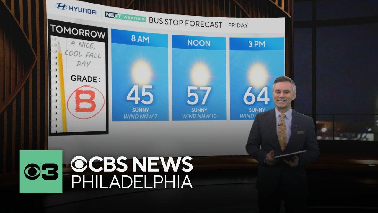 Chilly Friday Morning and Evening Set the Stage for a Warmer Weekend in the Philadelphia Area Chilly Friday Morning and Evening Set the Stage for a Warmer Weekend in the Philadelphia Area
