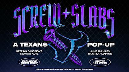 Houston Celebrates DJ Screw’s Legacy with Special Events on June 27
