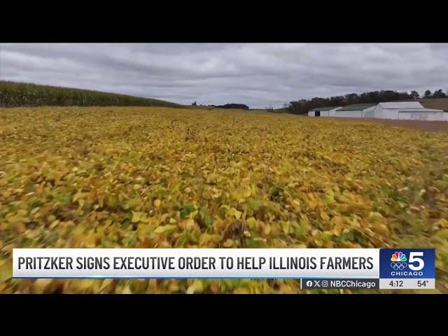 Governor Pritzker Declares Agricultural Export Crisis in Illinois and Signs Executive Order Governor Pritzker Declares Agricultural Export Crisis in Illinois and Signs Executive Order