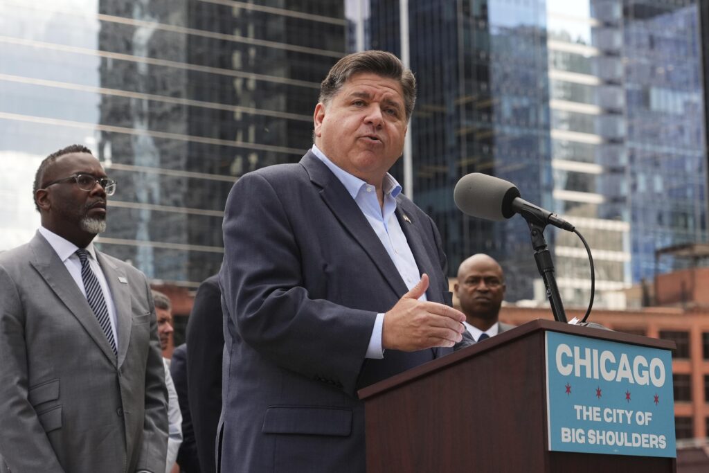 Governor Pritzker Takes a Stand Against Trump’s Threat to Deploy Troops in Chicago Governor Pritzker Takes a Stand Against Trump’s Threat to Deploy Troops in Chicago