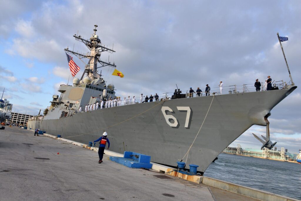 U.S. Boosts Naval Presence in Caribbean with New Destroyer and Eight Surface Warships U.S. Boosts Naval Presence in Caribbean with New Destroyer and Eight Surface Warships