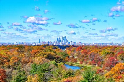 Enjoy a Crisp Fall Sunday with Partly Sunny Skies in the Philadelphia Area: Your Weather Forecast