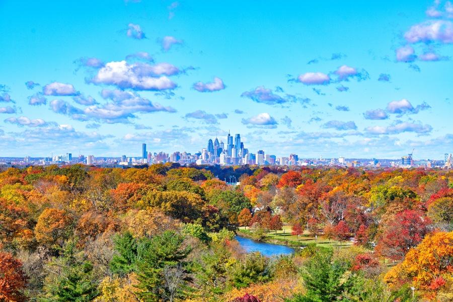 Enjoy a Crisp Fall Sunday with Partly Sunny Skies in the Philadelphia Area: Your Weather Forecast Enjoy a Crisp Fall Sunday with Partly Sunny Skies in the Philadelphia Area: Your Weather Forecast