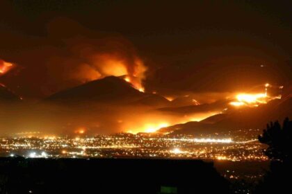 Raging Wildfires Tear Through San Diego County