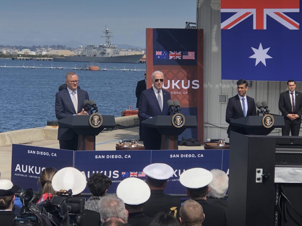 Biden Visits San Diego to Announce Landmark Australia Submarine Deal
