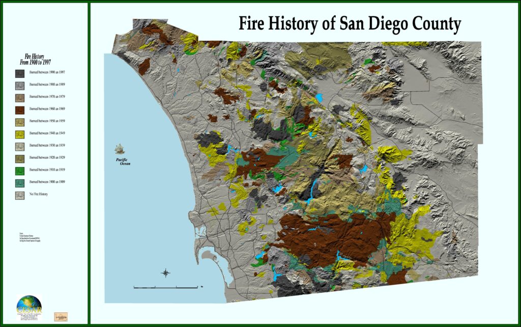 Explore the Interactive Map Showing Active Fire Locations Across San Diego County