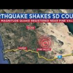 3.6 Magnitude Earthquake Rattles San Diego County, Felt Across the Region