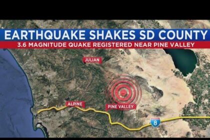 3.6 Magnitude Earthquake Rattles San Diego County, Felt Across the Region