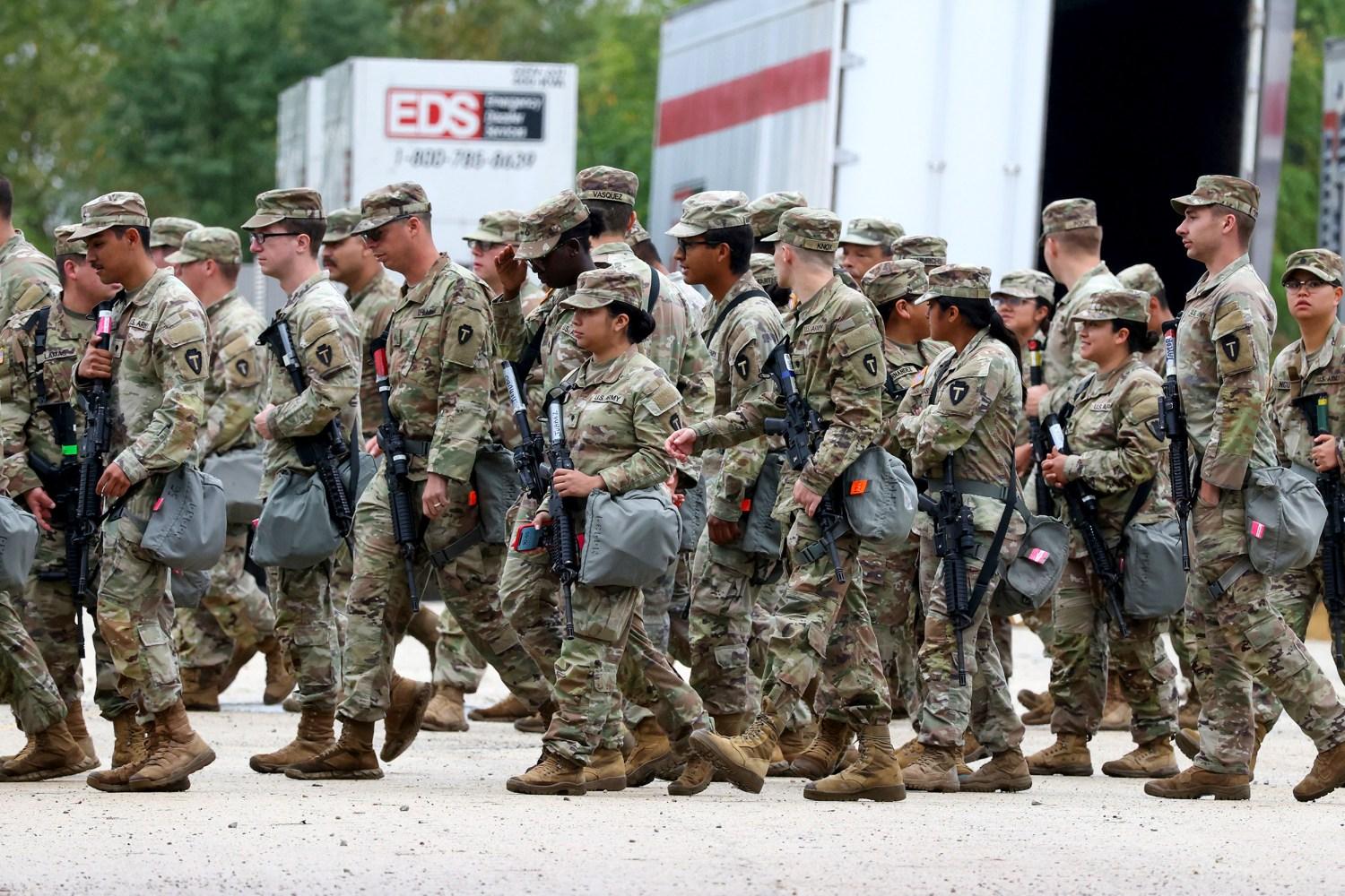 Judge Rules Illinois National Guard Troops Can Stay but Deployment Is On Hold