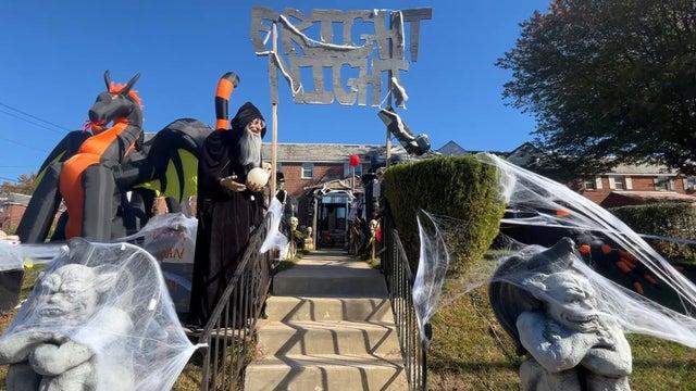 Philadelphia Neighborhood Takes Halloween Spookiness to the Next Level with Massive Display