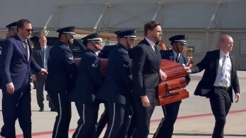 Vice President JD Vance Pays Tribute by Escorting Charlie Kirk’s Body to His Arizona Home