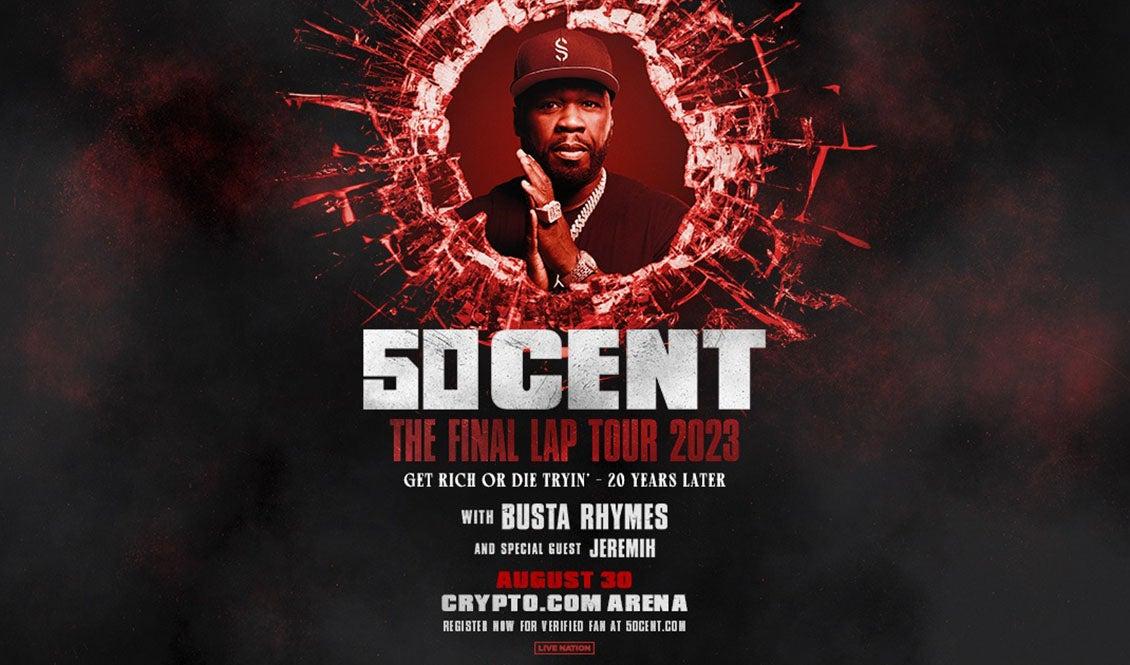Get Ready, San Diego! 50 Cent’s Epic 20th Anniversary Tour Is Coming Your Way!