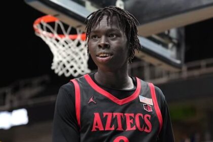 7-Foot Magoon Gwath Unveils Exciting Insights at San Diego State Basketball Media Day