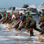 USS George Washington Strike Group Departs Busan on New Deployment